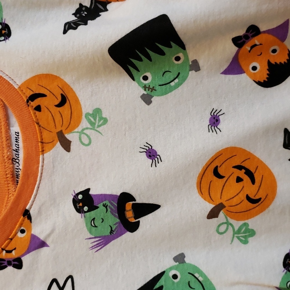Tommy Bahama Kids NWT 2-piece Halloween Pajama Set - Picture 2 of 7